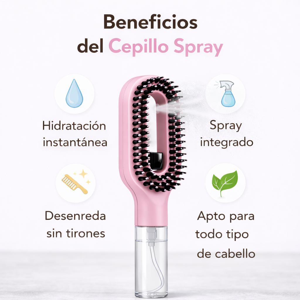 Peine Spray 2 en 1
